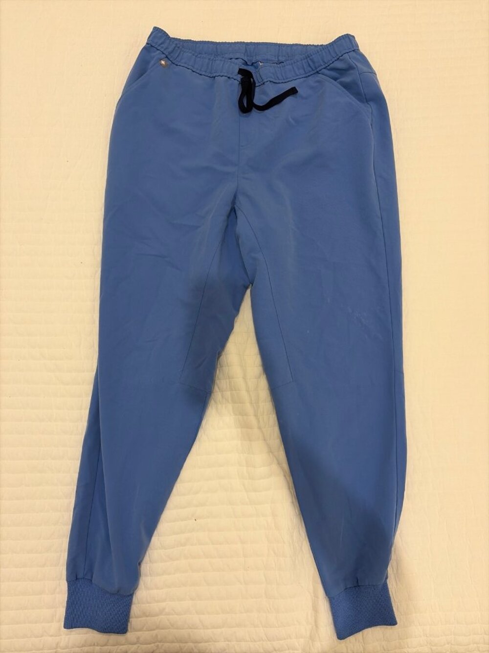 FIGS Technical Collection Jogger Scrub Pants, Men's XL, Light Blue, Medical